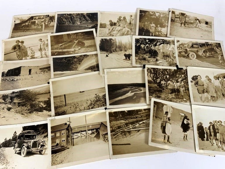 Item #020860 PHOTO ALBUM OF AN AUTOMOBILE TOUR OF THE WEST IN 1927 BY A GROUP OF WOMEN