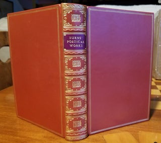 Item #021085 THE POETICAL WORKS OF ROBERT BURNS With Notes, Glossary, Index Of First Lines And...