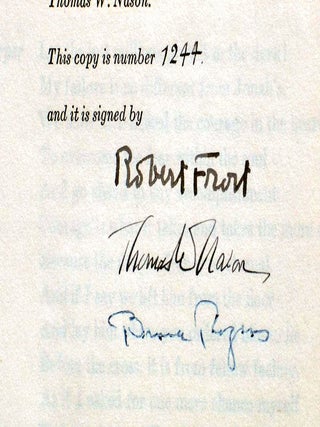 Item #021281 THE COMPLETE POEMS OF ROBERT FROST. Robert FROST
