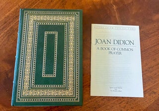 Item #021287 A BOOK OF COMMON PRAYER. Joan DIDION
