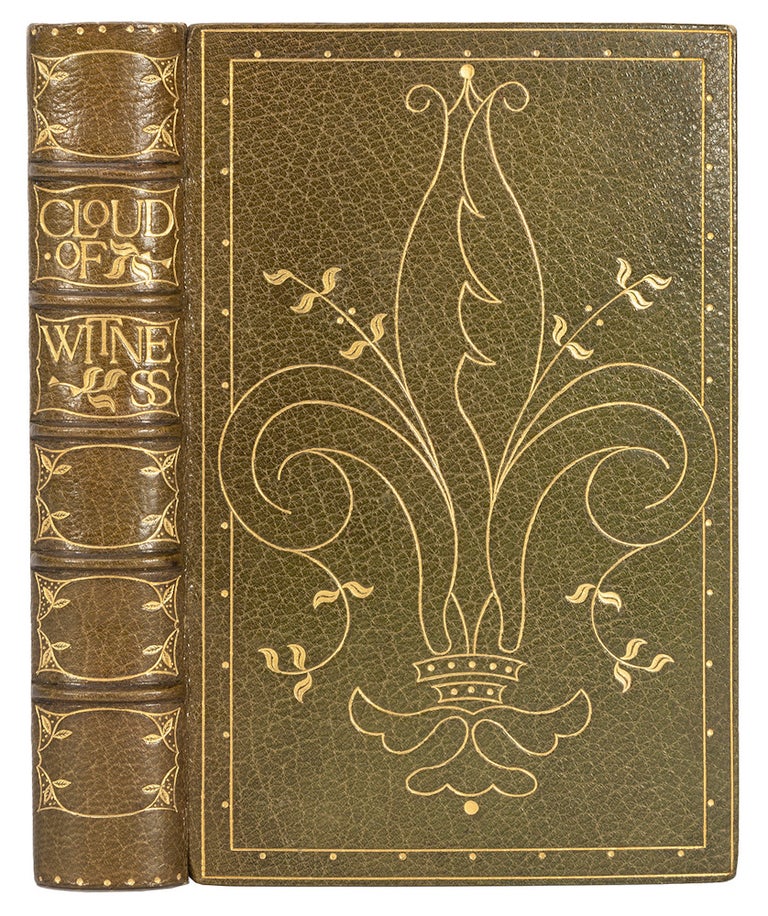 Item #021302 THE CLOUD OF WITNESS. A Daily Sequence of Great Thoughts from Many Minds Following the Christian Seasons. FINE BINDING, Hon. Mrs. Lyttelton GELL.