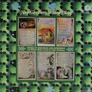 Item #021455 SONGS OF INNOCENCE AND EXPERIENCE: 33 1/3 rpm Vinyl Record Album. Allen GINSBERG,...