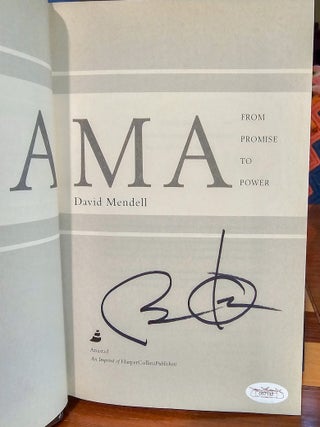 Item #021531 OBAMA. FROM PROMISE TO POWER. Barack OBAMA, David MENDELL