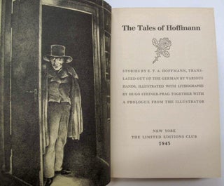 Item #021589 THE TALES OF HOFFMANN. E. T. A. HOFFMANN