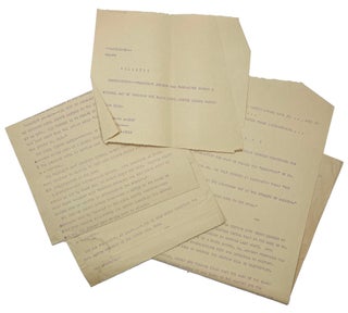 Item #021596 MARTIN LUTHER KING, JR. ASSASSINATION ORIGINAL TELETYPE PAGES. Martin Luther KING,...