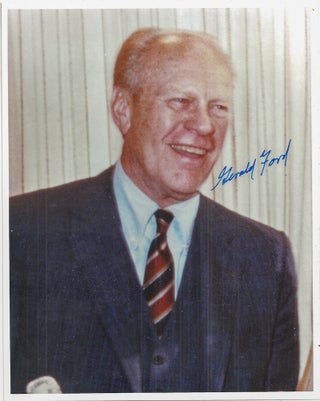 Item #021693 SIGNED PHOTOGRAPH. Gerald R. FORD