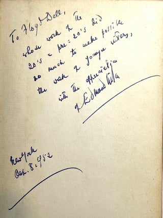 Item #021702 THE SHORES OF LIGHT. A Literary Chronicle of the Twenties and Thirties INSCRIBED to...