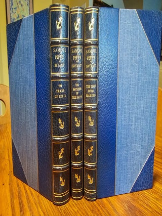 Item #021935 SAMUEL PEPYS. THE MAN IN THE MAKING with SAMUEL PEPYS. THE SAVIOUR OF THE NAVY with...