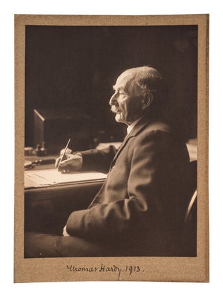 SIGNED PHOTOGRAPH. Thomas HARDY, Olive EDIS.