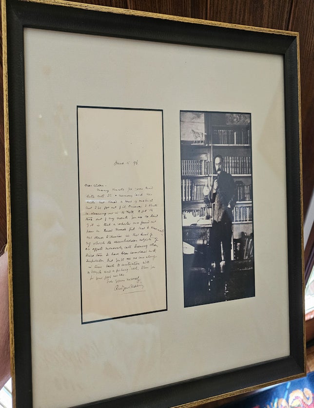Item #022154 AUTOGRAPH LETTER SIGNED (ALS). Rudyard KIPLING.
