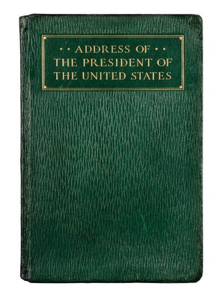 ADDRESS OF THE PRESIDENT OF THE UNITED STATES DELIVERED AT A JOINT SESSION OF THE HOUSES OF. Woodrow WILSON.