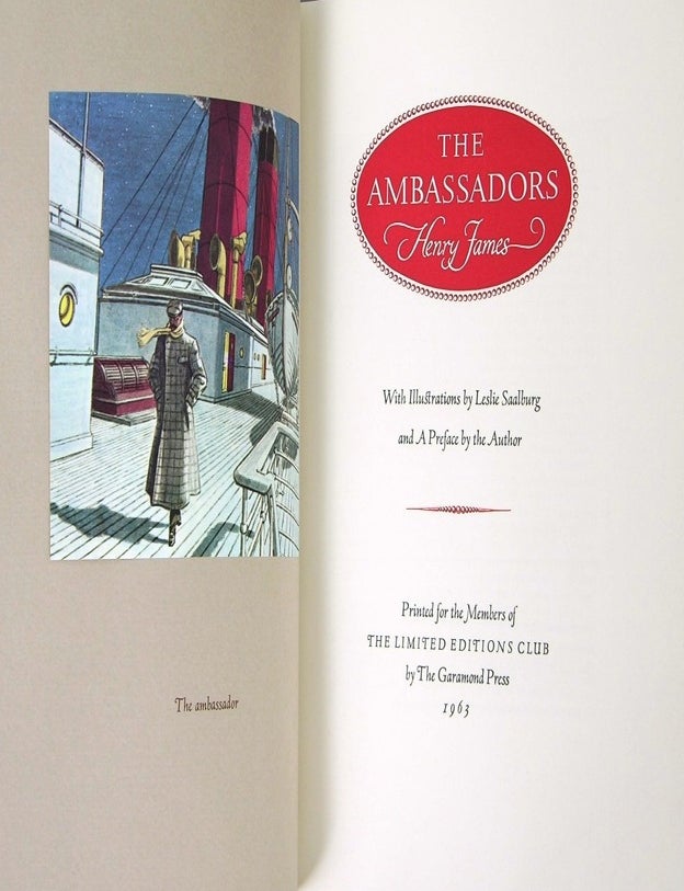 Item #022455 THE AMBASSADORS. Henry JAMES.