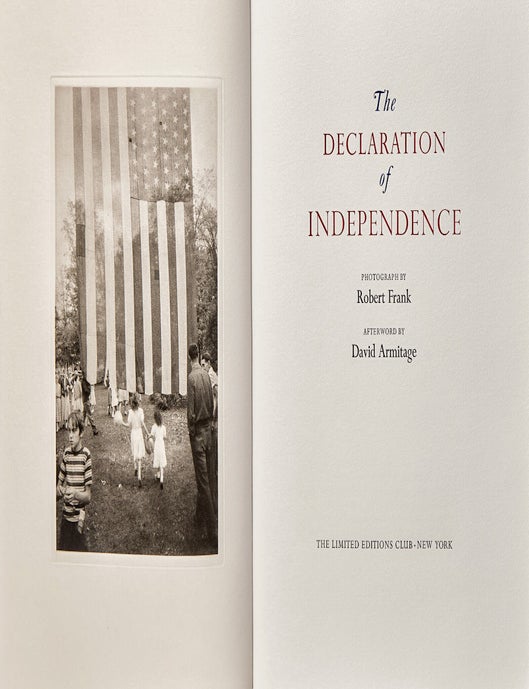 Item #022458 THE DECLARATION OF INDEPENDENCE