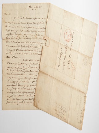 AUTOGRAPH LETTER SIGNED (ALS. Aaron BURR.