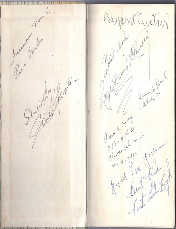Item #022483 THE DESEGREGATED HEART. A Virginian's Stand in Time of Transition. Martin Luther KING, Jr, Rosa PARKS, Bayard RUSTIN, et. al.