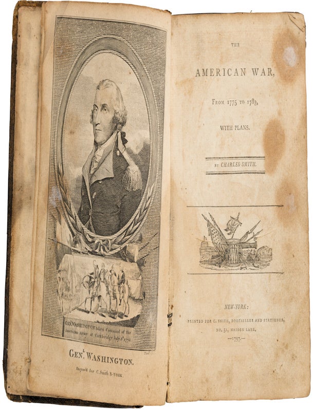 Item #022497 THE AMERICAN WAR, from 1775 to 1783, with Plans. Charles SMITH.