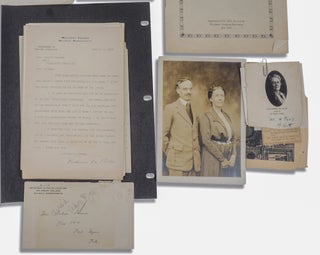Item #022507 ARCHIVE OF 17 LETTERS AND EPHEMERA. Katharine Lee BATES