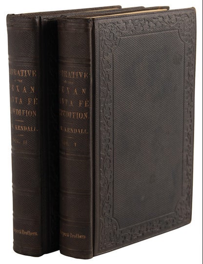 Item #022511 NARRATIVE OF THE TEXAN SANTA FE EXPEDITION, Comprising a Description of a Tour Through Texas, and Across the Great Southwestern Prairies, the Camanche and Caygua Hunting-Grounds, with an Account of the Sufferings from Want of Food, Losses from Hostile Indians, and Final Capture of the Texans, and Their March, as Prisoners, to the City of Mexico. G. W. KENDALL.