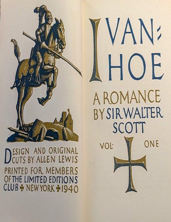 Item #022557 IVANHOE. Sir Walter SCOTT.
