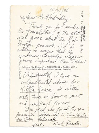 Item #022559 ARCHIVE OF 6 TYPED LETTERS SIGNED (TLSs), 1 AUTOGRAPH LETTER SIGNED (ALS), and 1...