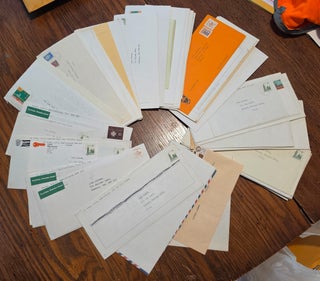 Item #022563 ARCHIVE OF SIGNED LETTERS, MANUSCRIPTS, and RELATED ITEMS. Al PURDY