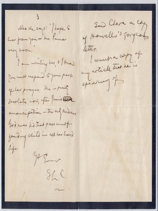 Item #022567 AUTOGRAPH LETTER SIGNED (ALS) to Albert Bigelow Paine, his Biographer. Mark TWAIN,...