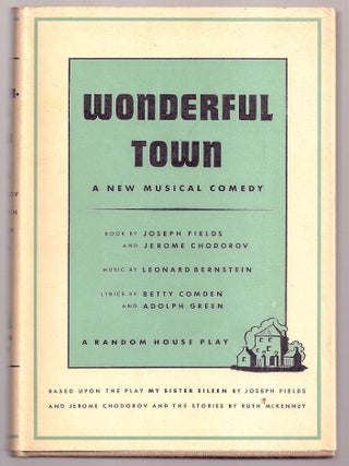 WONDERFUL TOWN. A New Musical Comedy