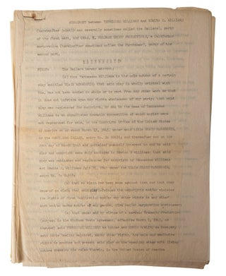 Item #022611 THE GLASS MENAGERIE. Tennessee WILLIAMS