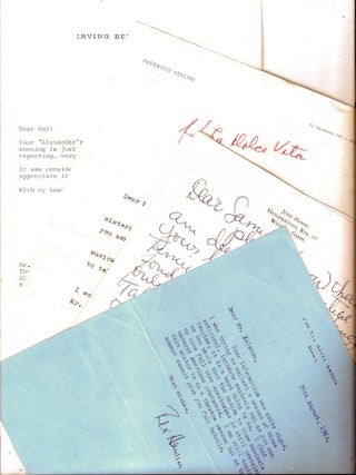 ARCHIVE OF 60 LETTERS