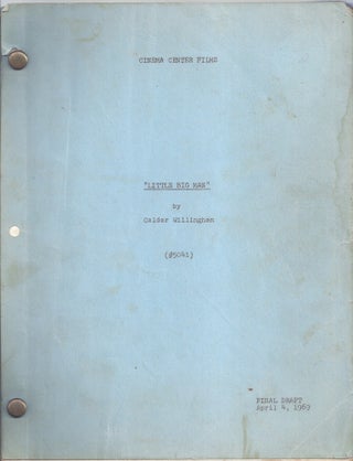 Item #022626 LITTLE BIG MAN. Thomas BERGER, Calder WILLINGHAM